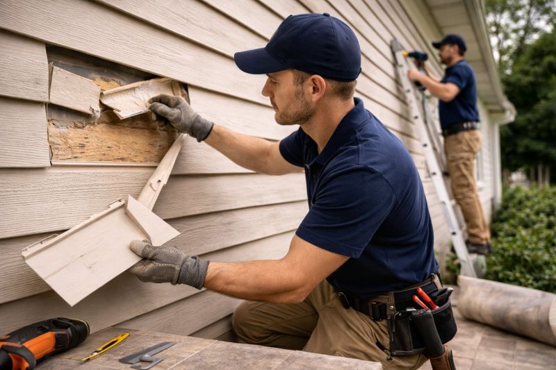 Top Siding Repair Companies in Advance, NC