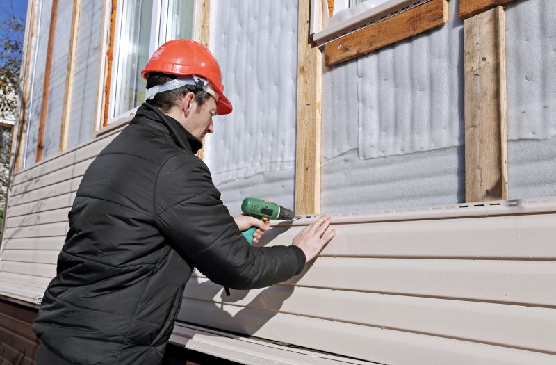 Winter Siding Work